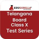 Telangana Board Class 10 Mock Tests App أيقونة
