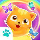 Baby Stickers - Animal dolls-icoon