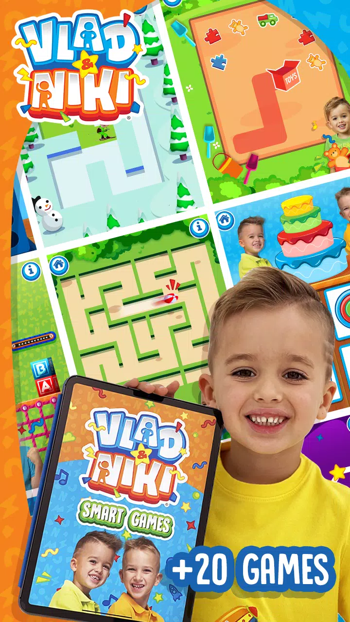 Vlad and Niki - Smart Games APK for Android Download