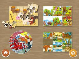 Jeux éducatifs enfants Puzzles capture d'écran 2