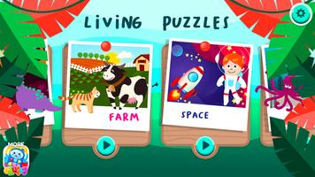 Puzzles pour enfants - Apprendre sons d’animaux capture d'écran 1
