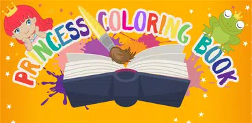 Kids Princess Coloring Book