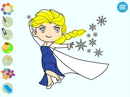 Kids Princess Coloring Book screenshot 1