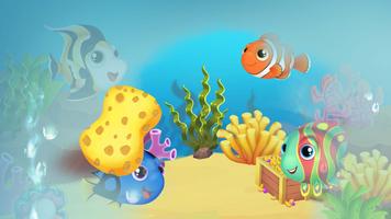 Baby Aquarium - Fish game اسکرین شاٹ 1