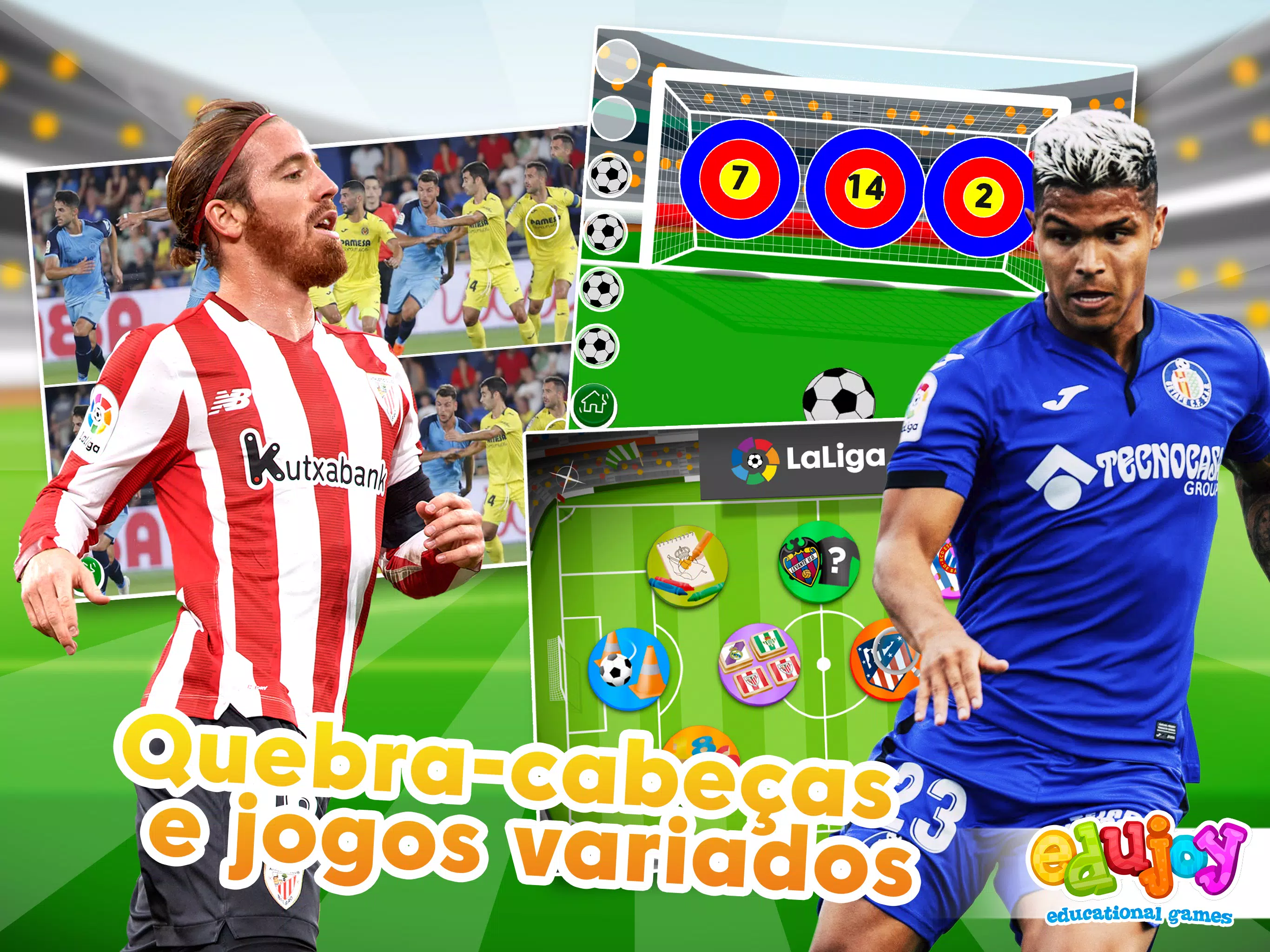 Download do APK de LaLiga - Jogos de Futebol Educativos para Android