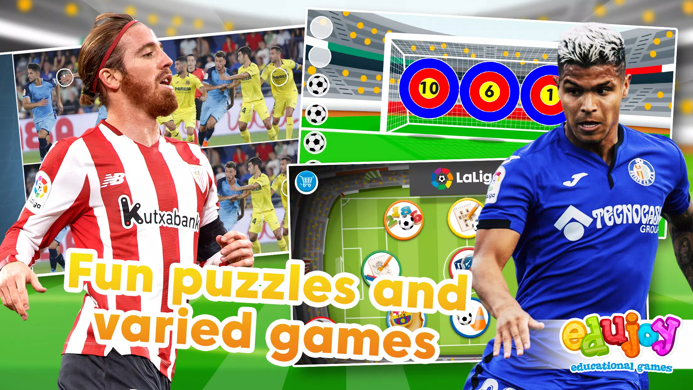 Download do APK de LaLiga - Jogos de Futebol Educativos para Android