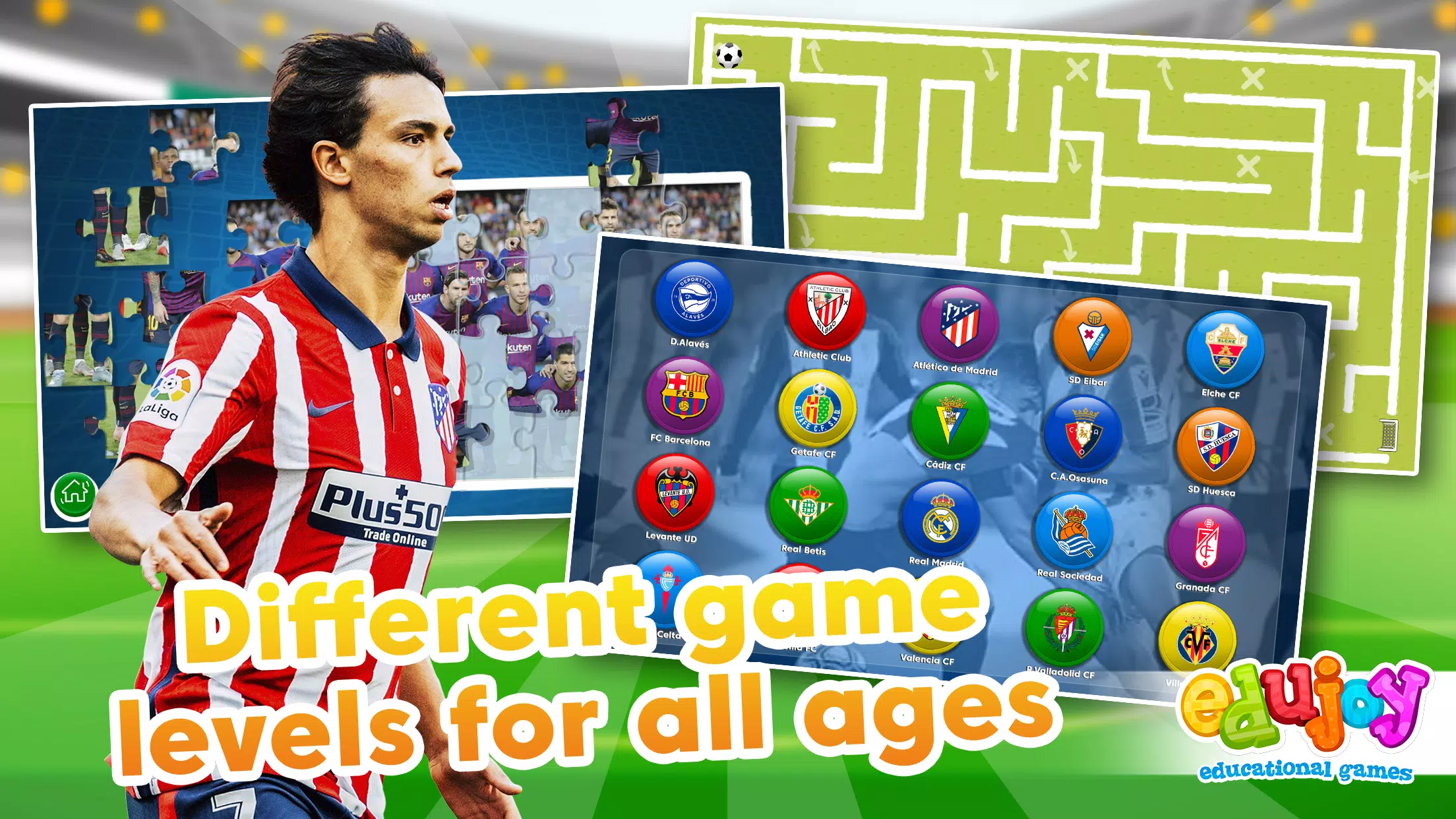 Download do APK de LaLiga - Jogos de Futebol Educativos para Android