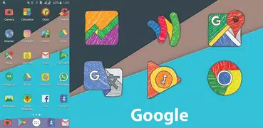 Crayonic - Unique Icon Pack