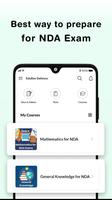 NDA Exam Preparation App 2025 الملصق