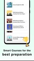 NDA Exam Preparation App 2025 تصوير الشاشة 1