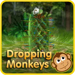 Скачать Dropping Monkeys 3D Board Game APK
