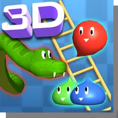 뱀과 사다리 (3D배틀) - 함께 즐기는 보드게임 APK Herunterladen