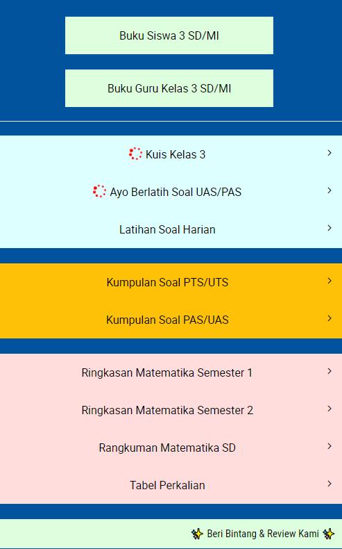 Buku Tematik Terpadu Kelas 3 Lengkap K 2013 For Android Apk Download