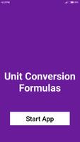 Unit Conversion Formulas poster