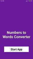 Numbers to Words Converter الملصق