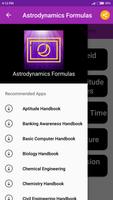 Astrodynamics Formulas capture d'écran 3