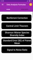 Data Analysis Formulas screenshot 1