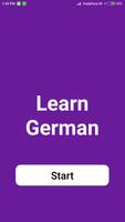 Learn German poster
