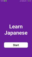 Learn Japanese plakat