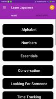 Learn Japanese captura de pantalla 1