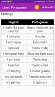 Learn Portuguese capture d'écran 2