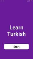 Learn Turkish plakat