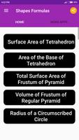 Shapes Formulas screenshot 1