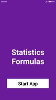 Statistics Formulas Poster