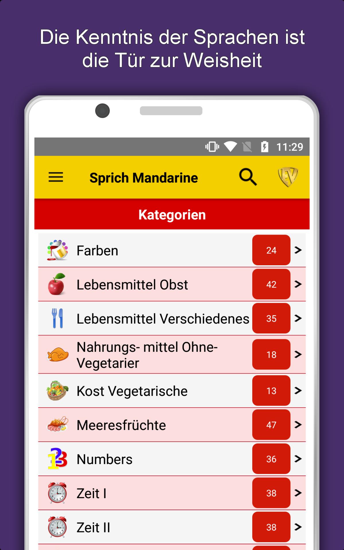 Sprechen Sie Mandarin Lernen Mandarin Sprache Fur Android Apk Herunterladen