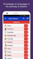 Poster Learn Afrikaans Language App