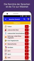 Lerne Sanskrit Sprache Offline Plakat