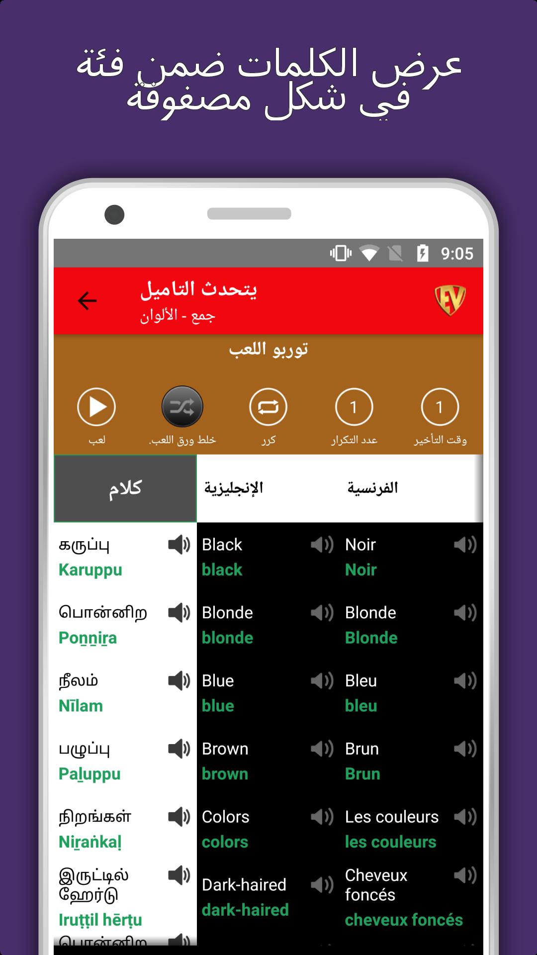 يتحدث التاميل تعلم اللغة التاميلية غير متصل For Android Apk Download