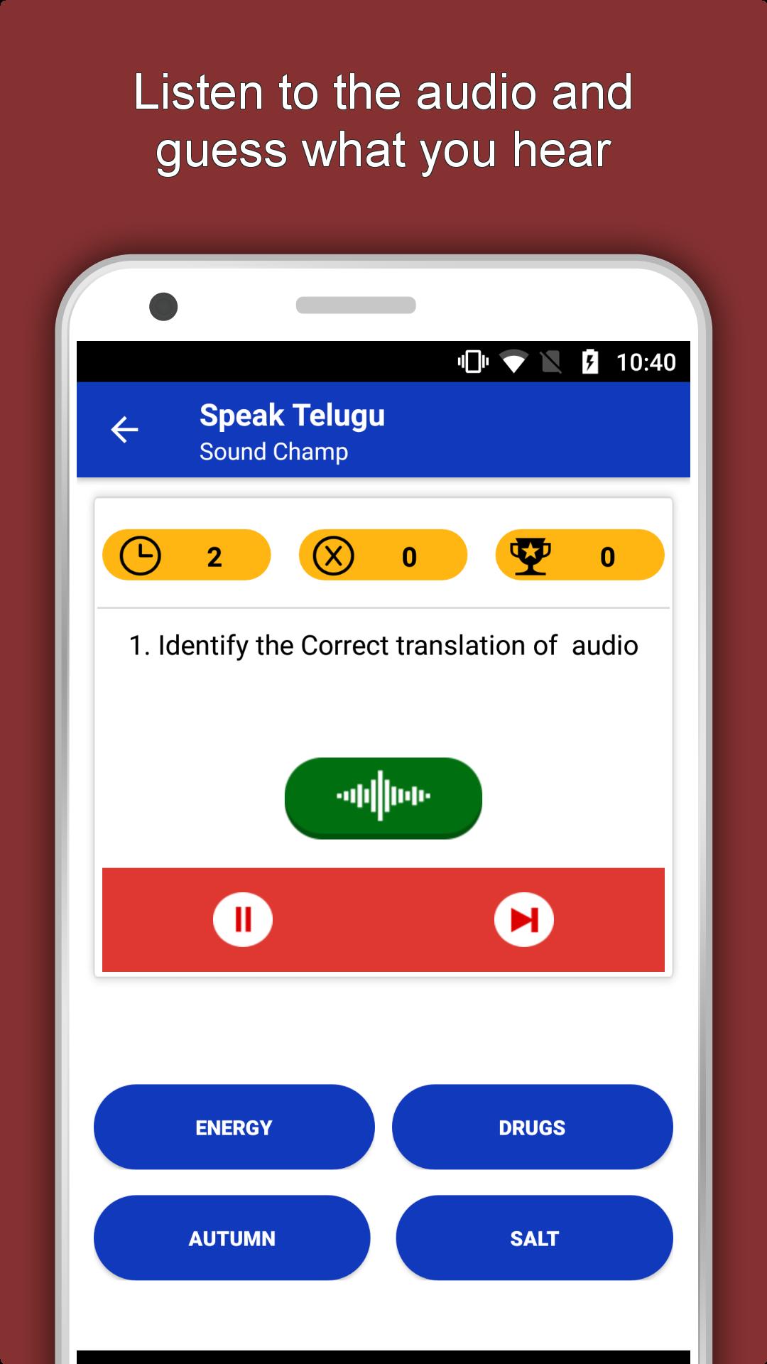 speak telugu learn telugu language offline for android apk download