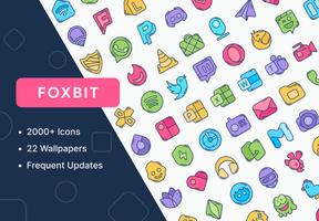 Foxbit Icon Pack الملصق