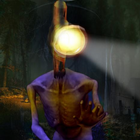 Light Head Scary Horror Zeichen