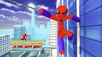 Spider Rope Hero Stickman Adv. Screenshot 3