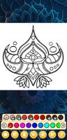 Mandala Coloring Book Art Lake screenshot 2