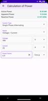 Electrical Calculations screenshot 1