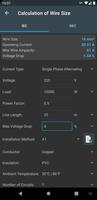 Electrical Calculations screenshot 2