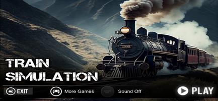 Train Games: Train Driving Sim Cartaz