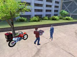 Pizza Delivery Bike Simulator imagem de tela 3