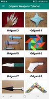Poster Origami Weapons Instruction