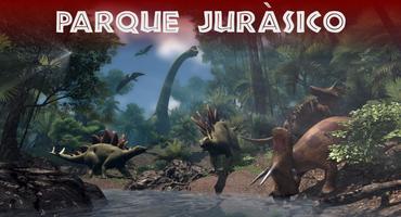 VR Jurásico Dino Park Rusa Poster