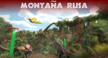 VR Jurásico Dino Park Rusa captura de pantalla 1
