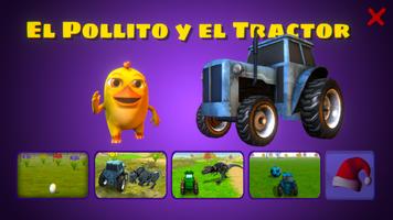 El Pollito y el Tractor 포스터