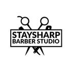 Stay Sharp barber studio icon