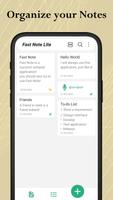 Fast Note Lite الملصق