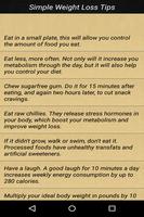 Effective Weight Loss Guide captura de pantalla 2