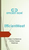 Efficient Meet Plakat