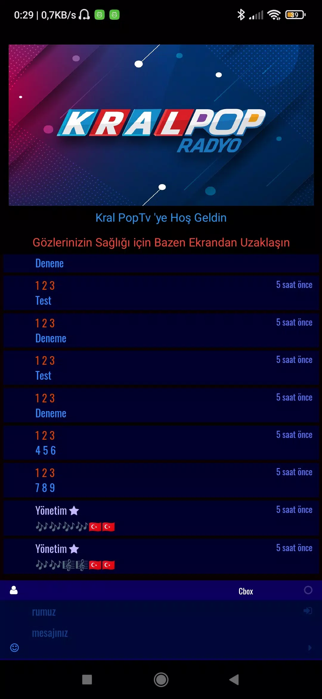 Kral Pop Radyo Dinle LiveRadio APK für Android herunterladen